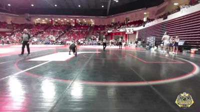 285 lbs Quarterfinals (8 Team) - Jaxon Dunn, SPERRY vs Clete Gilbert, MARLOW