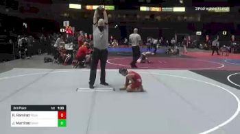 53 lbs 3rd Place - Riley Ramirez, Pounders WC vs Johnnatan Martinez, Roughriders