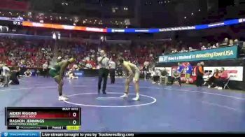 3 lbs Champ. Round 1 - Rashon Jennings, Cedar Rapids Kennedy vs Aiden Riggins, Waverly-Shell Rock