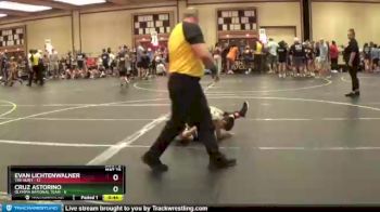 56 lbs Quarterfinals (8 Team) - Evan Lichtenwalner, The Hunt vs Cruz Astorino, Olympia National Team
