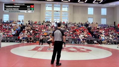 144 lbs Quarterfinal - Ashton Frison, Christian Brothers High School vs Hudson Frazier, Montgomery Bell Academy