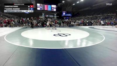 120 lbs Cons. Sub-rd Of 32 - Christian Perez, CA vs Gabriel Ramirez, AZ