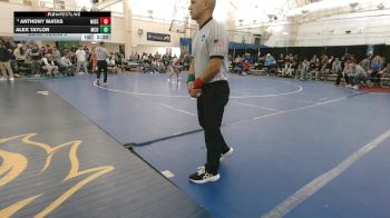 174 lbs Cons. Round 5 - Anthony Matas, Misericordia vs Alex Taylor, McDaniel