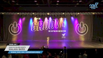 Dancin Bluebonnets - Malaya Bates [2023 Youth - Solo - Contemporary/Lyrical Day 1] 2023 GROOVE Dance Grand Nationals