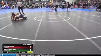 106 lbs Cons. Round 3 - Aiden Sanders, South Lakes vs Ezekiel Keel, Chantilly