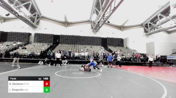 134-H lbs Final - Adrian DeJesus, Scorpions vs Luca Giagunto, Hammonton