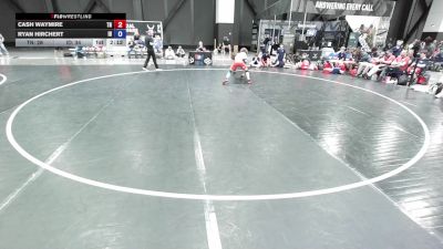 120 lbs Cash Waymire, Tennessee vs Ryan Hirchert, Idaho
