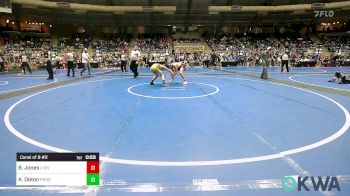 119 lbs Consi Of 8 #2 - Braxton Jones, Lions Wrestling Academy vs Kylan Ooton, Prodigy Elite