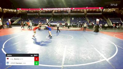 190 lbs Round Of 16 - Luke Donis, Milford vs Patrick O`Connor, Londonderry