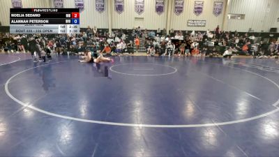235 Open Semifinal - Noelia Sedano, Midland University vs Alannah Peterson, Buena Vista