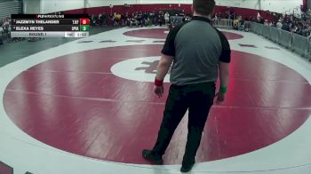 100 lbs Round 1 - Elexa Reyes, Spring Valley vs Jazzmyn Thelander, Thomas Jefferson (Girls)