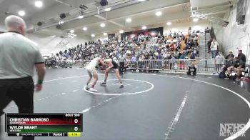 165 lbs Semifinal - Wylde Brant, Ventura vs Christian Barroso, Segerstrom