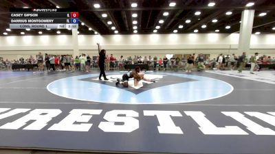 190 lbs Cons. Round 1 - Casey Gipson, IL vs Darrius Montgomery, FL