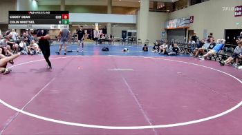 215 lbs 6th Wrestleback (32 Team) - Colin Whetsel, Indiana Outlaws vs Codey Dean, Guerilla WC