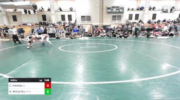 126 lbs Quarterfinal - Camden Hawkes, Silver Lake vs Andrew McCarthy, Mt. Hope