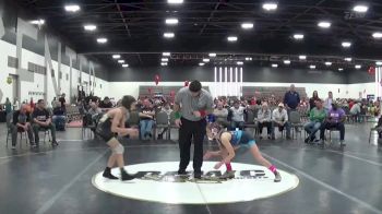 80 lbs Placement Matches (8 Team) - Kaden Potter, Illinois Menace vs Jaclyn Bouzakis, Beast Mode