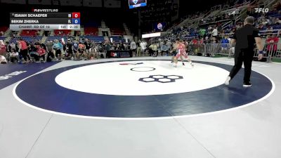 138 lbs Champ. Rd Of 16 - Isaiah Schaefer, IN vs Bekim Zherka, FL