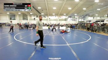 136 lbs Final - Daniel Sheehan, Smitty's Wrestling Barn vs Carlos Alicea, Wolfgang Wrestling Academy
