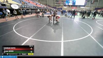 112-112 B Round 2 - Evan Simms, ID vs Charlie Noto, AL