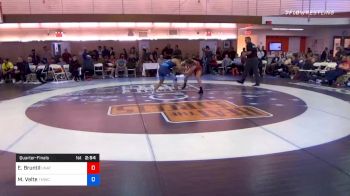 62 kg Quarterfinal - Emma Bruntil, Unattached vs Mallory Velte, Titan Mercury Wrestling Club