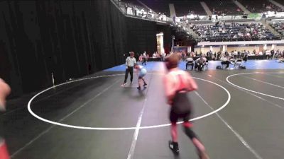 5th - 6th grade - 108 Cons. Round 2 - Eli Vaske, Iowa vs Breckin White, Moen Wrestling Academy