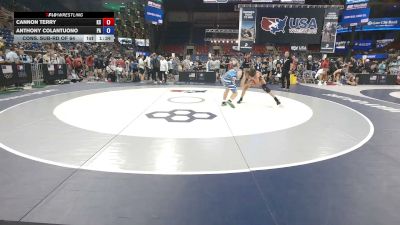 138 lbs Cons. Sub-rd Of 64 - Cannon Terry, Kansas vs Anthony Colantuono, Pennsylvania