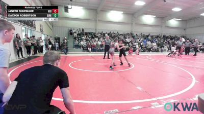64 lbs Quarterfinal - Jasper Shuemake, Viking Wrestling Club vs Daxton Robertson, Gore Pirates Youth Wrestling