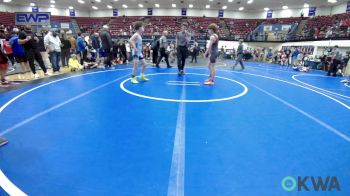 73 lbs Quarterfinal - Chase Gabbard II, Jenks Trojan Wrestling Club vs Ryder Risley, Division Bell Wrestling