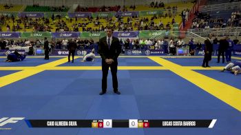 Lucas Costa Barros vs Caio Almeida Silva 2025 Brasileiro Jiu-Jitsu IBJJF