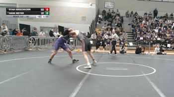 197 lbs Quarterfinal - Ryan Hirschkorn, Northern State vs Hank Meyer, Sioux Falls