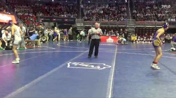 1A-106 lbs Champ. Round 2 - Josh Nelson, Nodaway Valley vs Micah Skogen, Lake Mills
