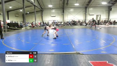 80 lbs Semifinal - Slater Milford, Morris Fitness Wrestling Club - (B) vs Vincent Miller, Legacy Wrestling
