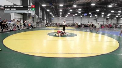 75 lbs Rr Rnd 3 - Storm Lucknasuwan, Capital City Wrestling Club - MS vs Brady Groth, Wayne Danger - MS