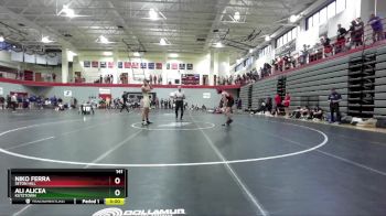 141 lbs Cons. Round 2 - Niko Ferra, Seton Hill vs Ali Alicea, Kutztown