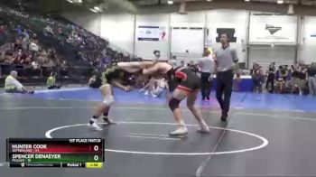 152 lbs Finals (8 Team) - Spencer DeNaeyer, Mullen vs Hunter Cook, Sutherland