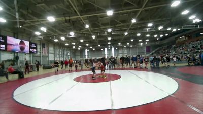 77 lbs Quarters - Francis Osborn, Askeo International Mat Club vs Lucas Navarro, Scrap Yard Garage Wrestling