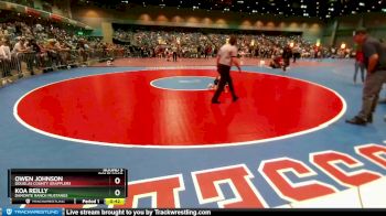 37-40 lbs Round 3 - Koa Reilly, Damonte Ranch Mustangs vs Owen Johnson, Douglas County Grapplers