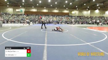 64 lbs Quarterfinal - Daxon McCarther, Clinton Youth Wrestling vs Nicolas Estrada, Victory Wrestling-Central WA