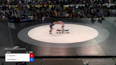 132 lbs Semis - Jax Forrest, PA vs Matthew Botello, MA