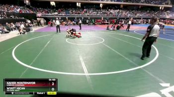 5A 165 lbs Cons. Round 1 - Xavier Montemayor, Lubbock Coronado vs Wyatt Mican, Victoria West