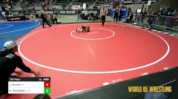 50 lbs 5th Place - Jolee Kait Bryant, Tuttle Wrestling vs Kyleigh Danielson, Texas Elite