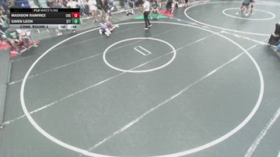 125 lbs Cons. Round 2 - Gwen Leon, El Modena High School vs Madison Ramirez, Chaparral High School