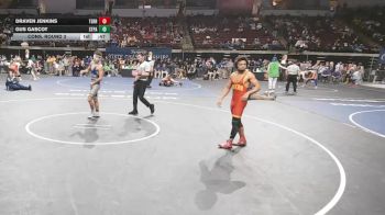 D 1 132 lbs Cons. Round 3 - Draven Jenkins, Terrebonne vs Gus Gascot, St. Paul`s