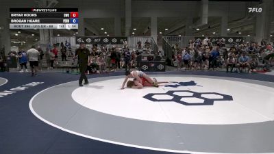 U15 GR - 68 lbs Cons. Round 3 - Bryar Hooks, Cowboy Wrestling Club vs Brogan Hoare, Pennsylvania