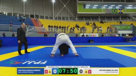 ARTHUR RAMOS DA CRUZ vs LUIZ PAULO ARAUJO CARDOSO 2026 FPJJ Circuito Paulista GI Etapa 3