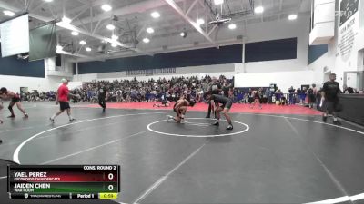 138 lbs Cons. Round 2 - Yael Perez, Escondido ThunderCats vs Jaiden Chen, War Room