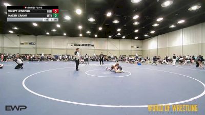 120 lbs Rr Rnd 3 - Wyatt Ledford, Prime 14U vs Hazen Crank, Untouchables 14U MN