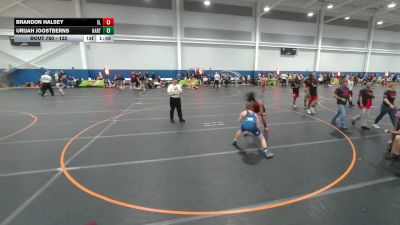 132 lbs Cons. Round 3 - Brandon Halsey, Unattached vs Urijah Joostberns, Unattached