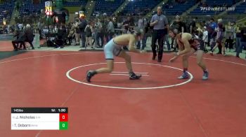 Quarterfinal - John Nicholas, N/a vs Traevin Osborn, Mile High Wrestling Club