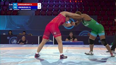 68 kg Qualif. - Delgermaa Enkhsaikhan, Mongolia vs Blessing Oborududu, Nigeria